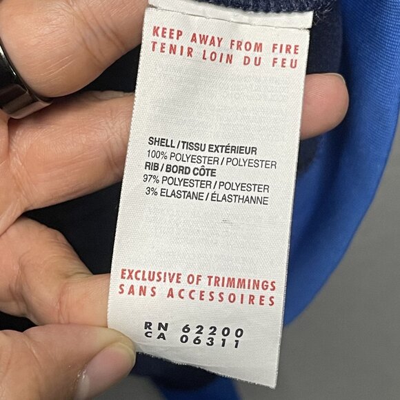 Vintage Y2K Puma SportLifestyle Full-Zip Track Jacket XXL Blue/White/Navy - Picture 4 of 6